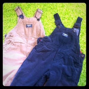 OshKosh Corduroy Overalls (Set of Two) 18mo